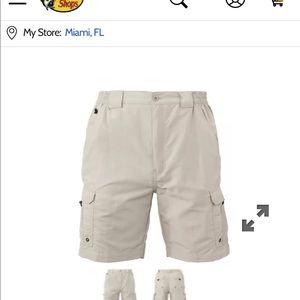 Size 34 World Wide Sportsman’s Shorts